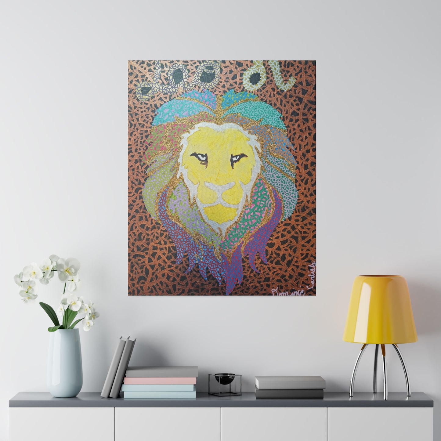Leo Print Canvas