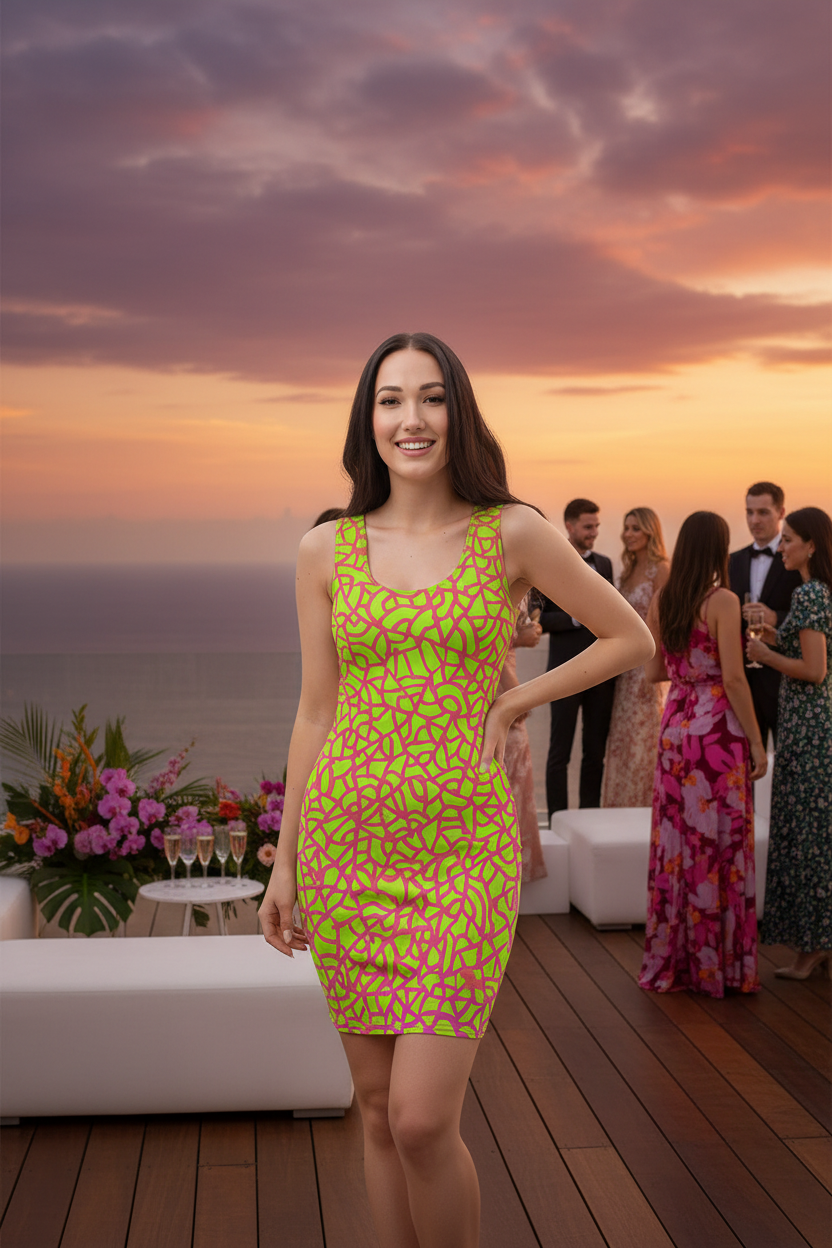 Sunset Dream Bodycon dress
